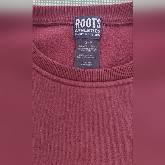 Roots Athletics sweat shirt for women - Picture 3 of 3